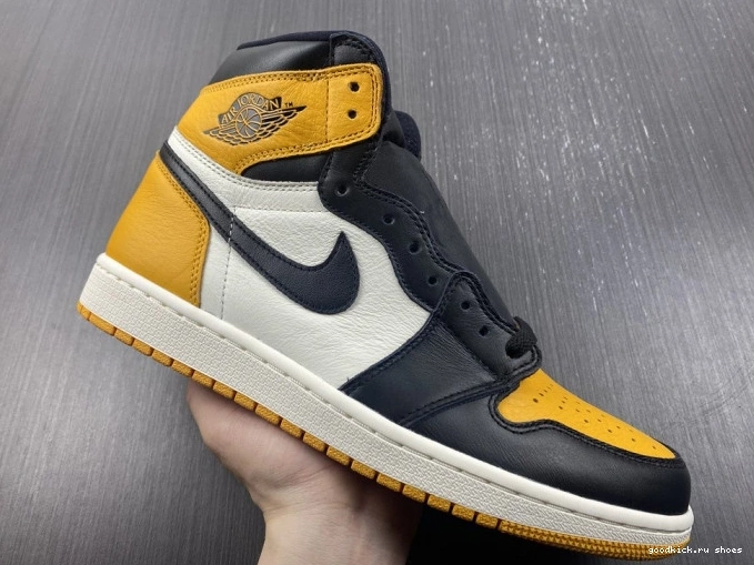 Toe Jordan 1 555088-711 Yellow Air OG High 0704
